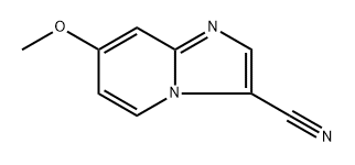 7-methoxyimidazo[1,2-a]pyridine-3-carbonitrile Structure