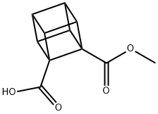 1-Methyl pentacyclo[4.2.0.02,5.03,8.04,7]octane-1,2-dicarboxylate Structure