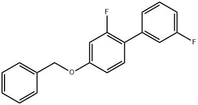 4-(Benzyloxy)-2,3'-difluoro-1,1'-biphenyl Structure