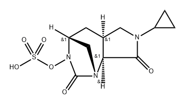Sulfuric acid, mono[(1R,4R,5aS,8aS)-7-cyclopr opyloctahydro-2,8-dioxo-3H-1,4-methano pyrrolo[3,4-d]-1,3-diazepin-3-yl] ester Structure