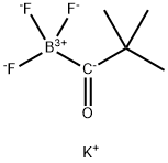 Potassium trifluoro(pivaloyl)borate Structure