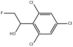 2,4,6-Trichloro-α-(fluoromethyl)benzenemethanol Structure