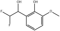 α-(Difluoromethyl)-2-hydroxy-3-methoxybenzenemethanol Structure