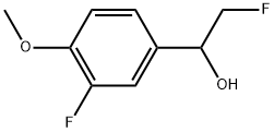 3-Fluoro-α-(fluoromethyl)-4-methoxybenzenemethanol Structure