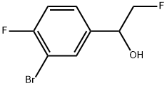3-Bromo-4-fluoro-α-(fluoromethyl)benzenemethanol Structure