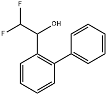 α-(Difluoromethyl)[1,1'-biphenyl]-2-methanol Structure