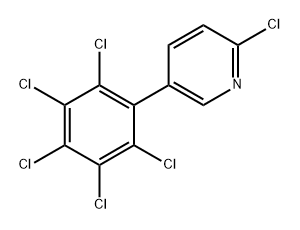 2-Chloro-5-(perchlorophenyl)pyridine Structure