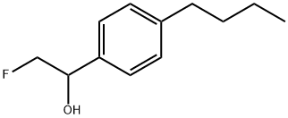 4-Butyl-α-(fluoromethyl)benzenemethanol Structure