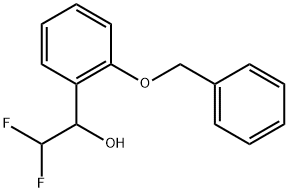 α-(Difluoromethyl)-2-(phenylmethoxy)benzenemethanol Structure