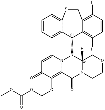 Baloxavir Marboxil Impurity 19 Structure