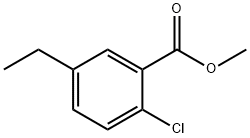 Methyl 2-chloro-5-ethylbenzoate Structure