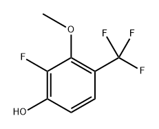 2-Fluoro-3-methoxy-4-(trifluoromethyl)phenol Structure
