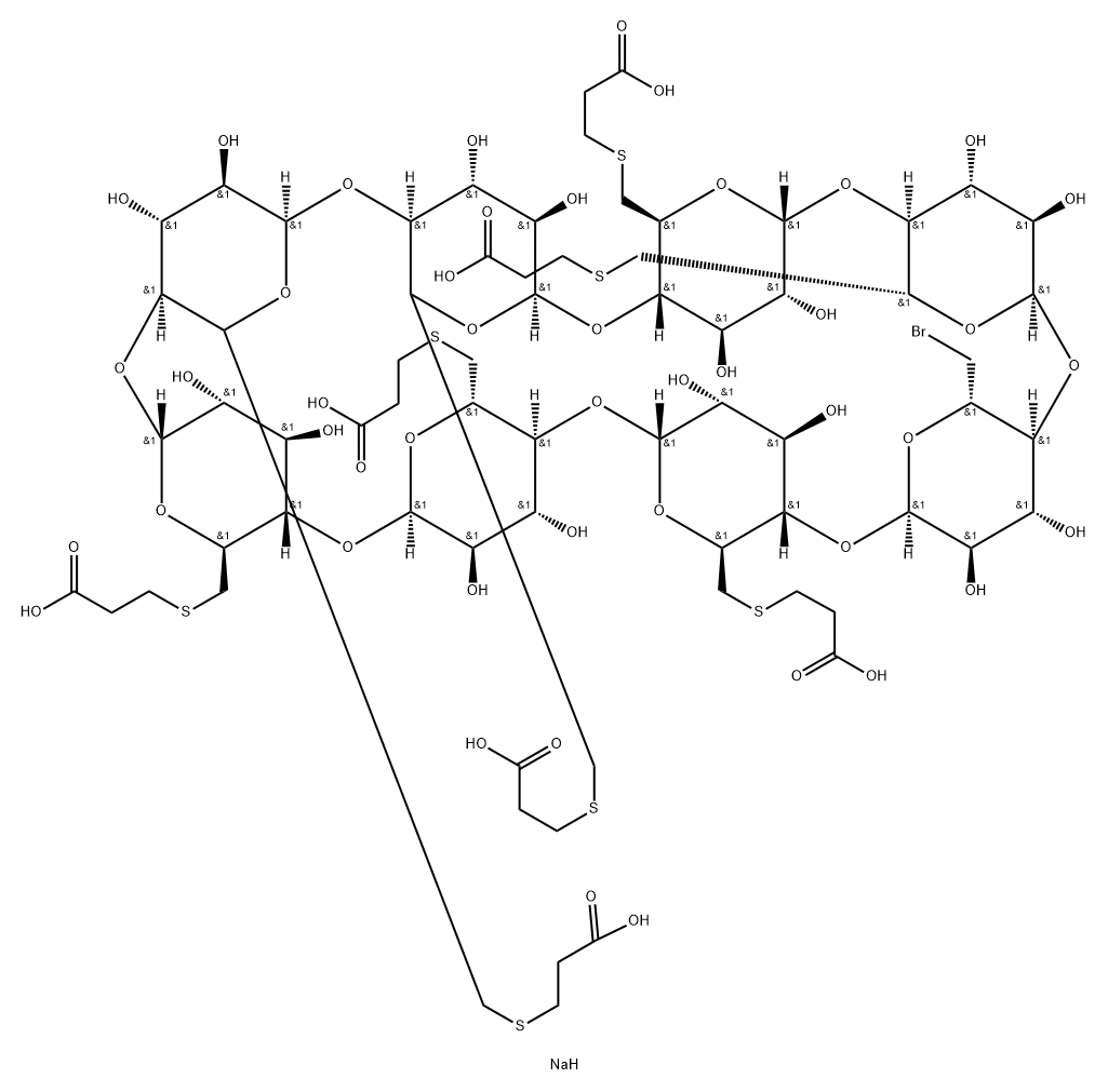 Sugammadex Impurity 16 Structure
