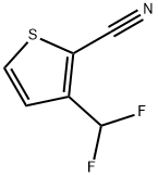 3-(Difluoromethyl)thiophene-2-carbonitrile Structure