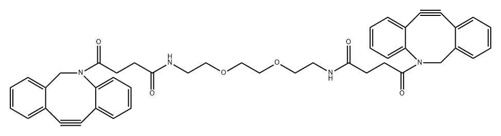 DBCO-PEG2-DBCO Structure