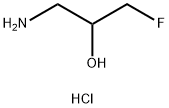 2-Propanol, 1-amino-3-fluoro-, hydrochloride (1:2) Structure