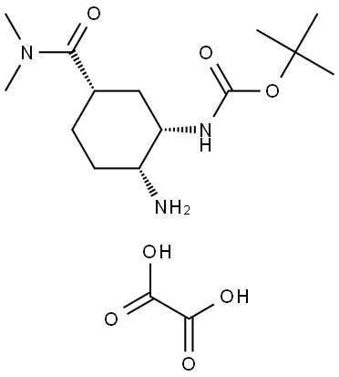 Edoxaban Impurity 36（Oxalate) Structure
