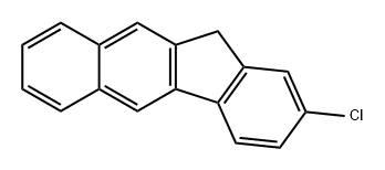 2-chloro-11H-benzo[b]fluoren Structure