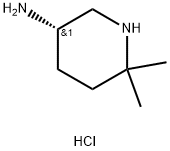 (S)-6,6-Dimethylpiperidin-3-amine hydrochloride Structure