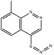 Cinnoline, 4-azido-8-methyl- Structure
