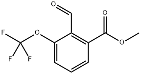 Methyl 2-formyl-3-(trifluoromethoxy)benzoate Structure