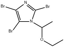 2,4,5-Tribromo-1-(1-ethoxyethyl)-1H-imidazole Structure