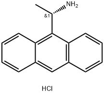 (S)-1-(Anthracen-9-yl)ethanamine hydrochloride Structure