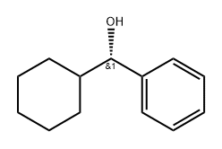 Benzenemethanol, α-cyclohexyl-, (αS)- Structure
