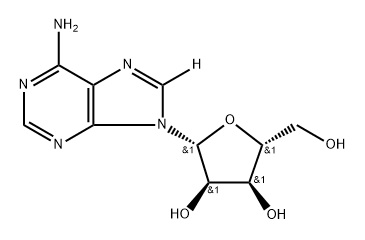 Adenosine-8-3H Structure