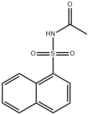 N-(1-Naphthalenylsulfonyl)acetamide Structure