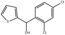2-Thiophenemethanol, α-(2,4-dichlorophenyl)- Structure