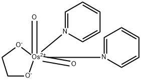 Ethane-1,2-diolato)dioxobis(pyridine)Osmium(VI) Structure