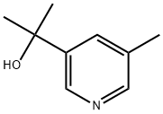 α,α,5-Trimethyl-3-pyridinemethanol Structure