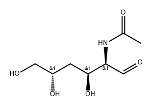 2-Acetamido-2,4-dideoxy-D-xylo-hexose Structure