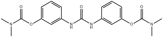 Carbamic acid, dimethyl-, carbonylbis(imino-3,1-phenylene) ester Structure