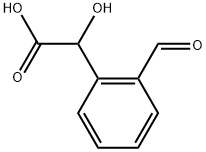2-Formyl-α-hydroxybenzeneacetic acid Structure