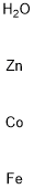 Cobalt iron zinc oxide Structure