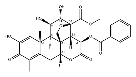 DEHYDROBRUCEANTARIN Structure