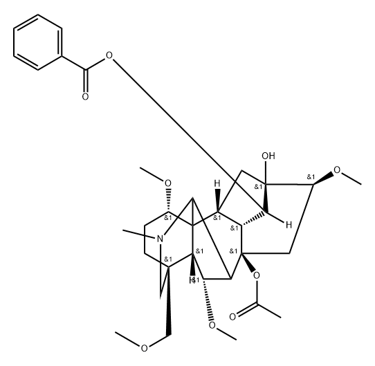 delphinine Structure
