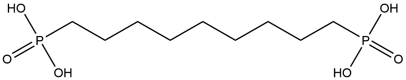 Phosphonic acid, P,P'-1,9-nonanediylbis- Structure