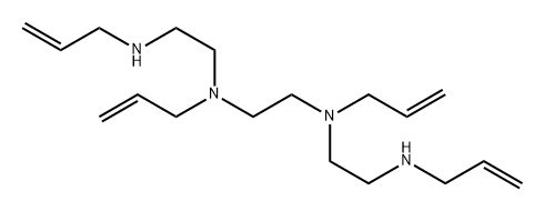 1,4,7,10-Tetraallyl-1,4,7,10-tetraazadedcan Structure