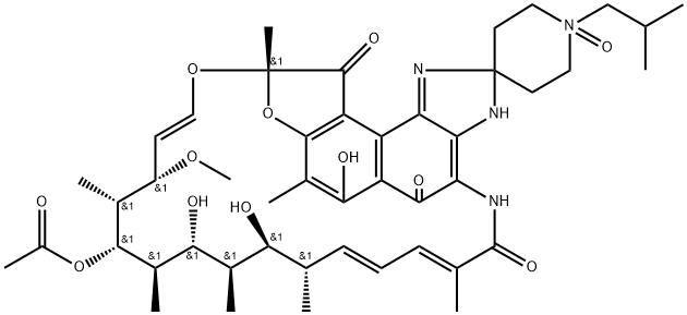 Rifabutin N-oxide Structure