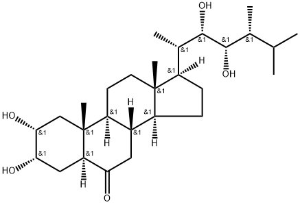 22S,23S-EPICASTASTERONE Structure