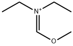 Ethanaminium, N-ethyl-N-(methoxymethylene)- Structure