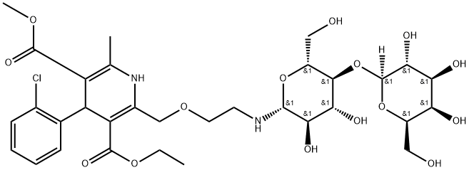 Amlodipine N-Lactoside Structure