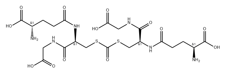 diglutathionyl dithiocarbonate Structure