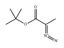 Propanoic acid, 2-diazo-, 1,1-dimethylethyl ester Structure