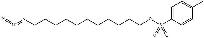 1-Undecanol, 11-azido-, 1-(4-methylbenzenesulfonate) Structure