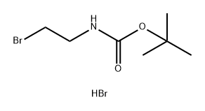 Carbamic acid, (2-bromoethyl)-, 1,1-dimethylethyl ester, hydrobromide (9CI) Structure