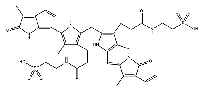bilirubin ditaurine Structure